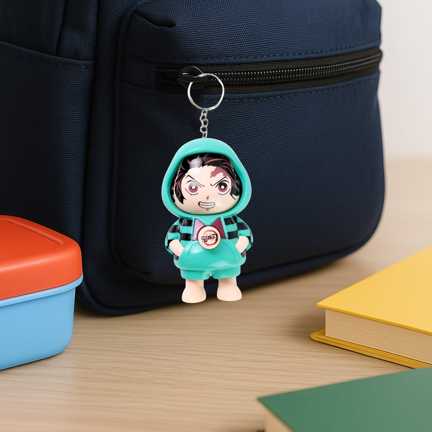 Cartoon Character Design Cute Action Figure Keychain (Mix Design & 1 Pc) Cartoon Character Design Cute Action Figure Keychain (Mix Design & 1 Pc)